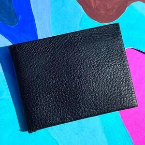 antique genuine goat leather wallet